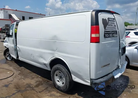 2015 Chevrolet Express 2500 Work Van из США, поврежденный, VIN 1GCWGGCF4F1236507
